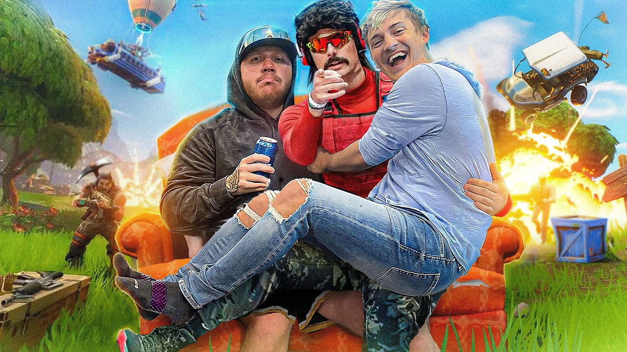 DR DISRESPECT, NINJA, AND TIMTHETATMAN DOMINATE FORTNITE - STREAM VOD