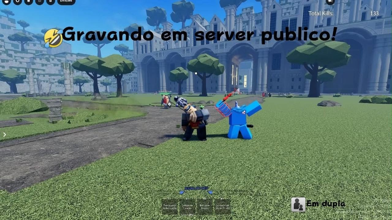 Gravando em server publico!
