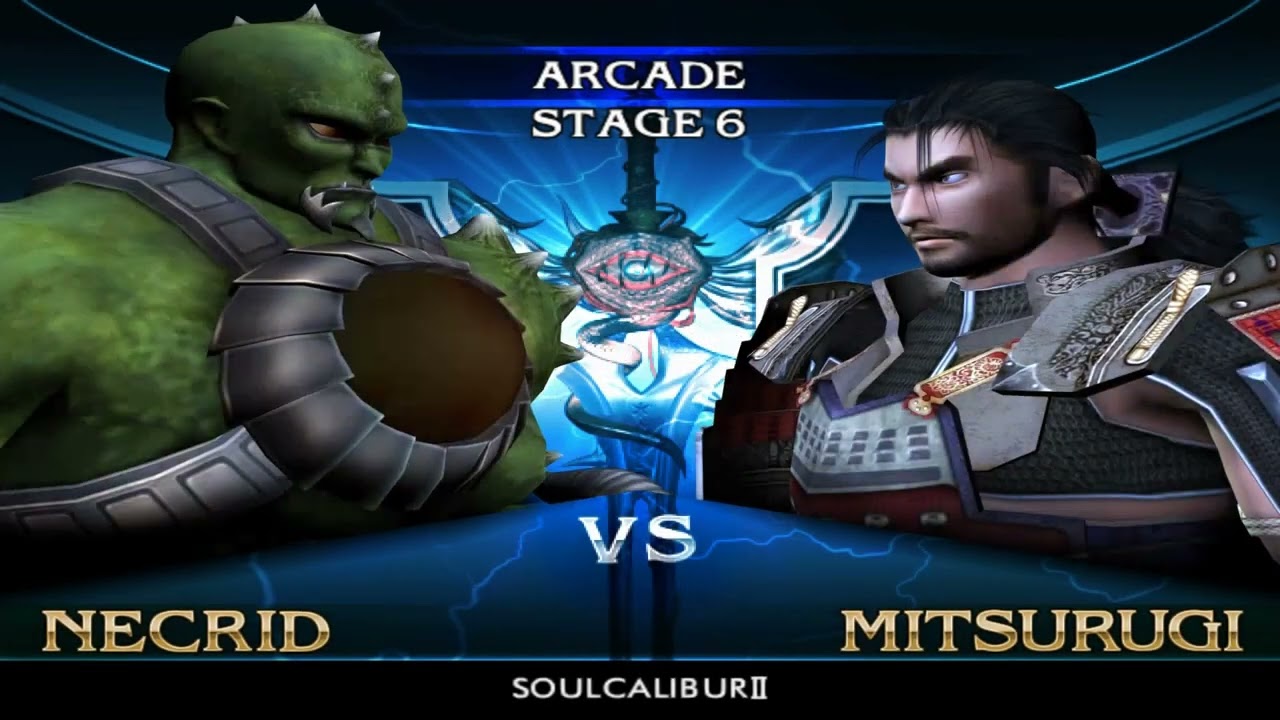 SoulCalibur II for GameCube Arcade Mode - Necrid (Dolphin)