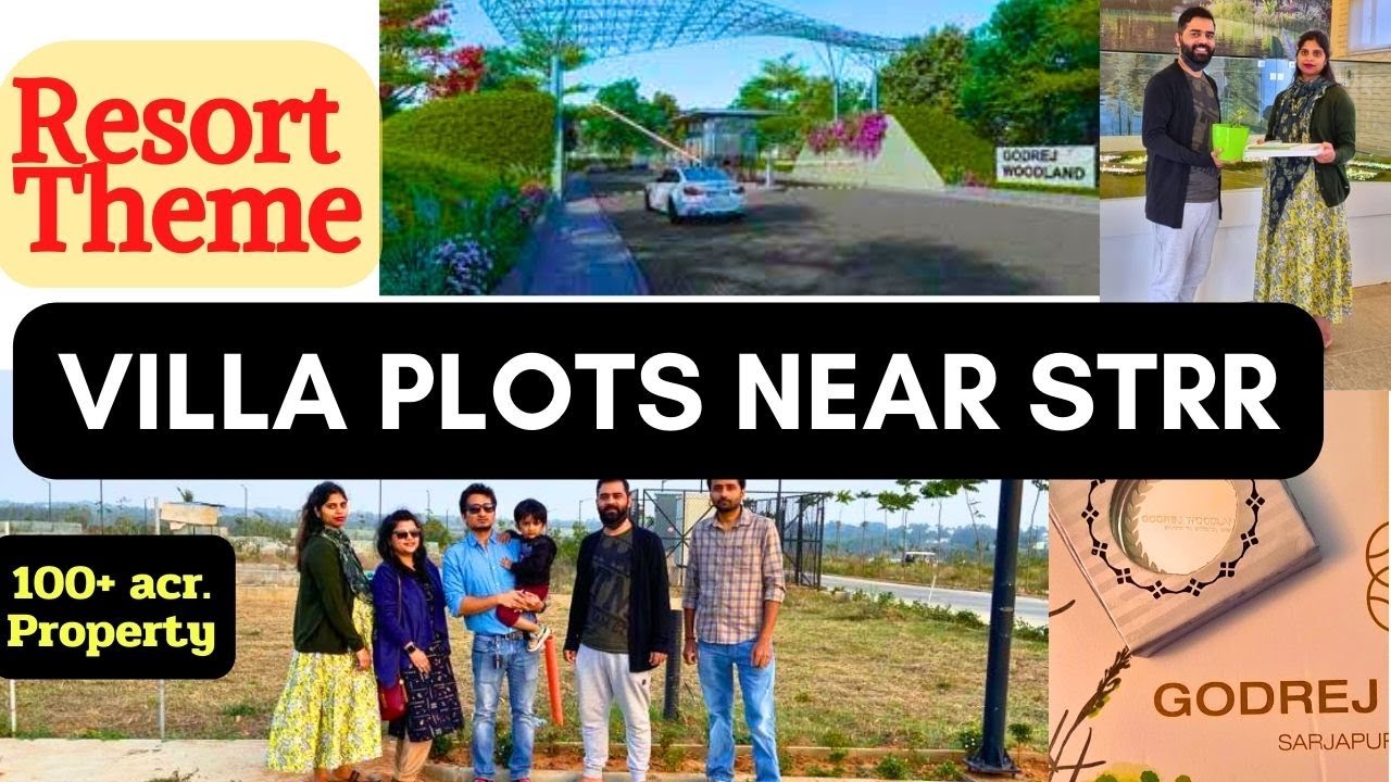 Villa Plots from Godrej, villa plots offers 100+ acrs,Godrej Woodland #villaplots #plots #realestate