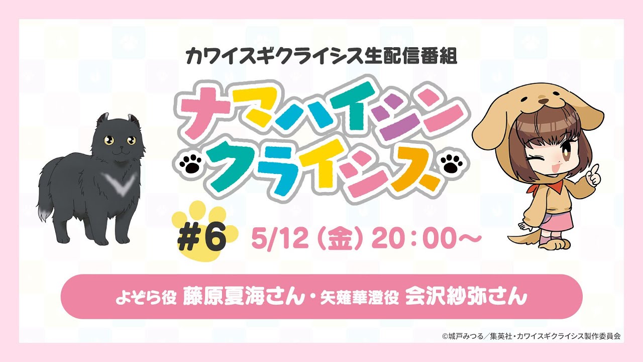 TVアニメ「カワイスギクライシス」生配信番組 ナマハイシンクライシス#6