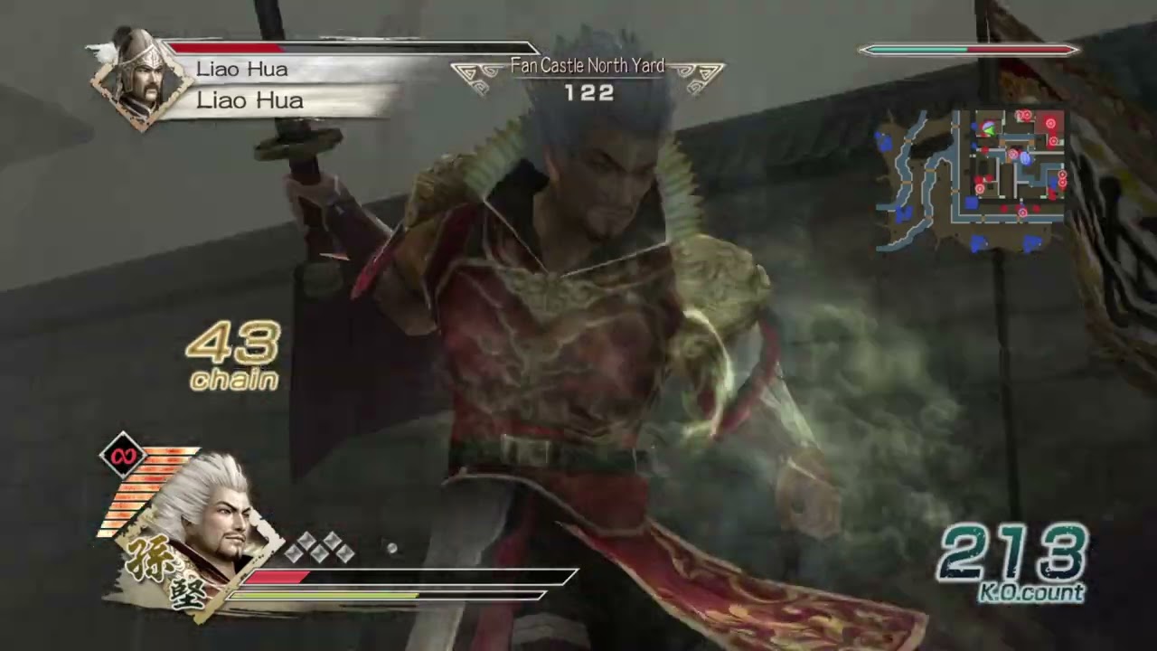 DW6 : Sun Jian Hard  Mosou Mode Battle Of He Fei Castle