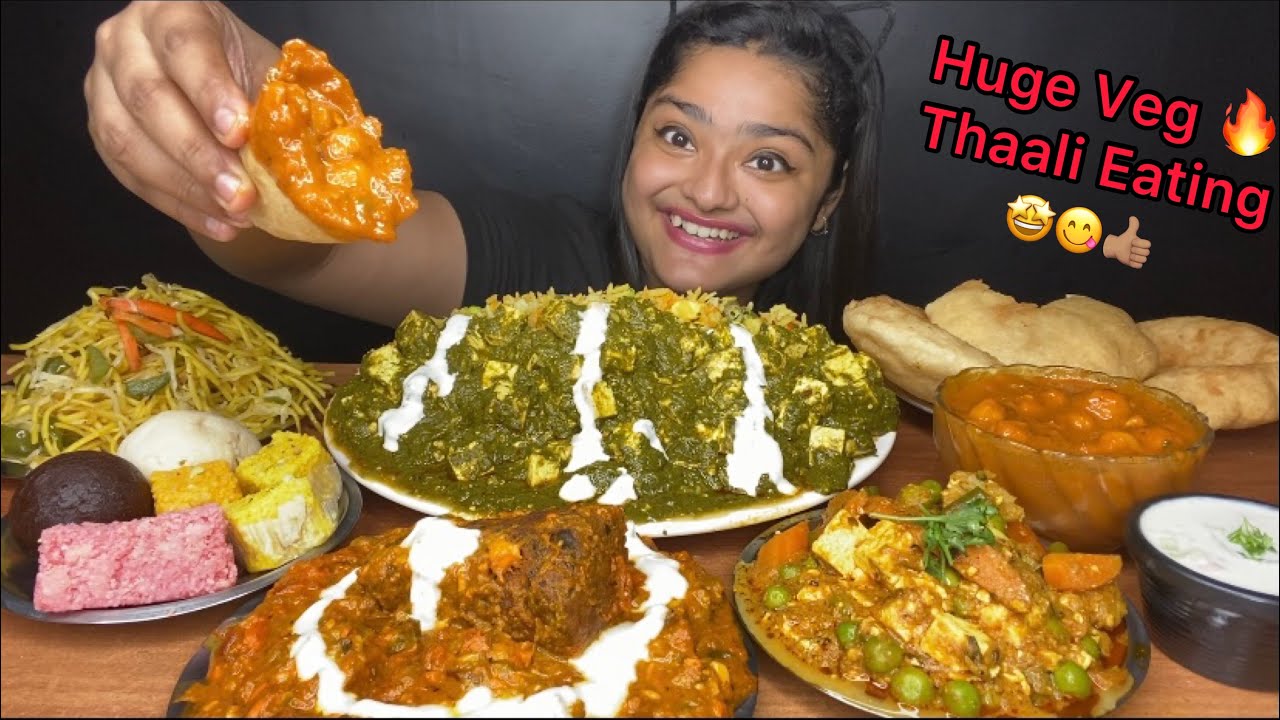 VEG MAHARAJA, VEGETABLE PULAO, CHOLE BHATURE, HAKKA NOODLES, PALAK PANEER, MIX VEGETABLE, RASGULLA🔥