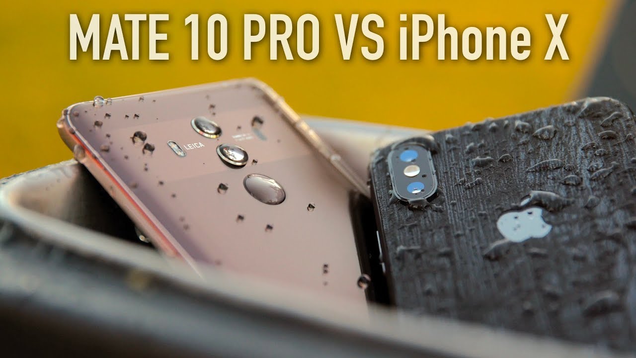 Huawei Mate 10 Pro и iPhone X: полное сравнение с тестом камеры!