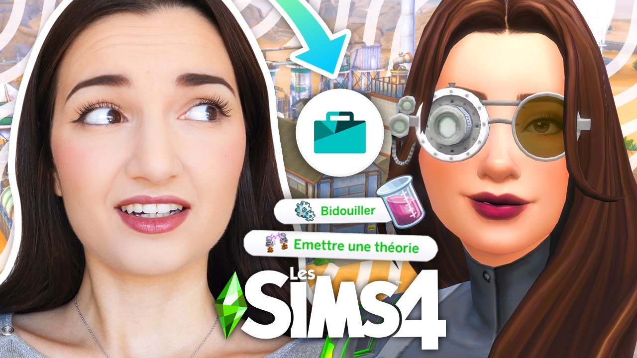 Je deviens SCIENTIFIQUE (on va dominer le monde !)👩‍🔬 | Sims 4 Au travail