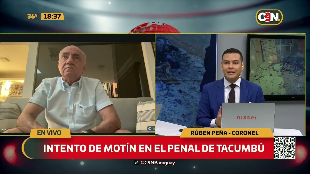 Intento de motín en el penal de Tacumbú