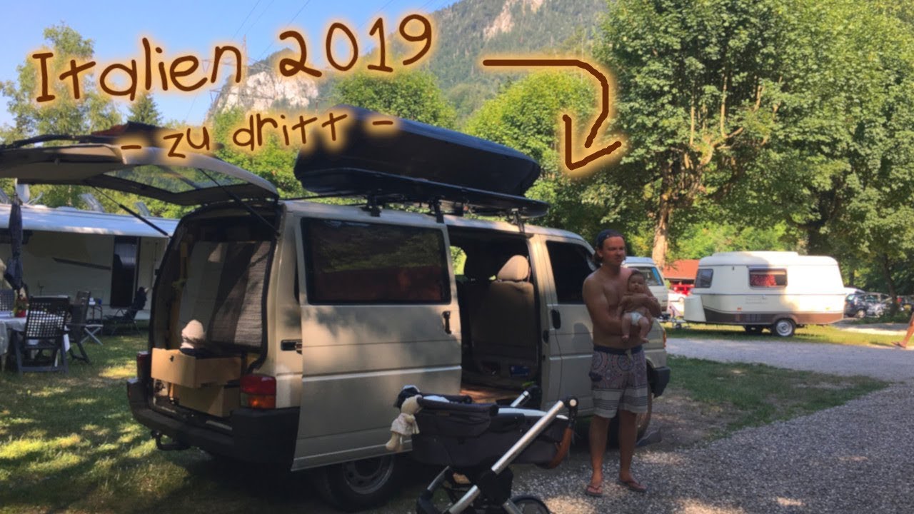 ZU DRITT im VW BUS durch ITALIEN - ITALIEN URLAUB 2019 - DIY CAMPER VAN