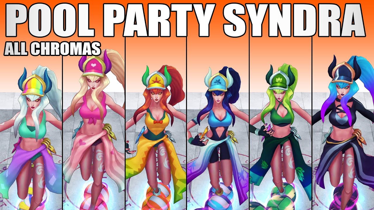 Pool Party Syndra Chroma 2020