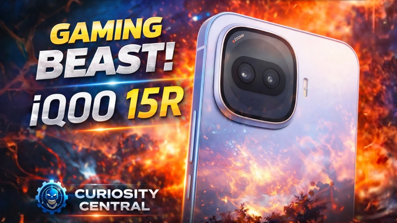 🔥iQOO 15R Gaming Beast 🔥 7600mAh | Snapdragon 8 Gen 5 | 144FPS BGMI 