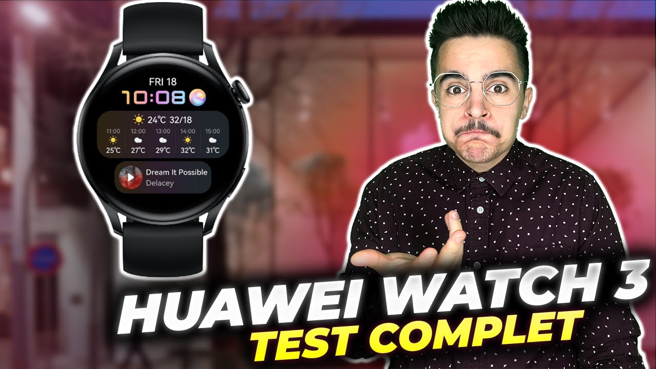 HUAWEI WATCH 3 : Test complet de la nouvelle montre sous HarmonyOs ⌚⚡⌚ Faut-il l'acheter ? Mon Avis