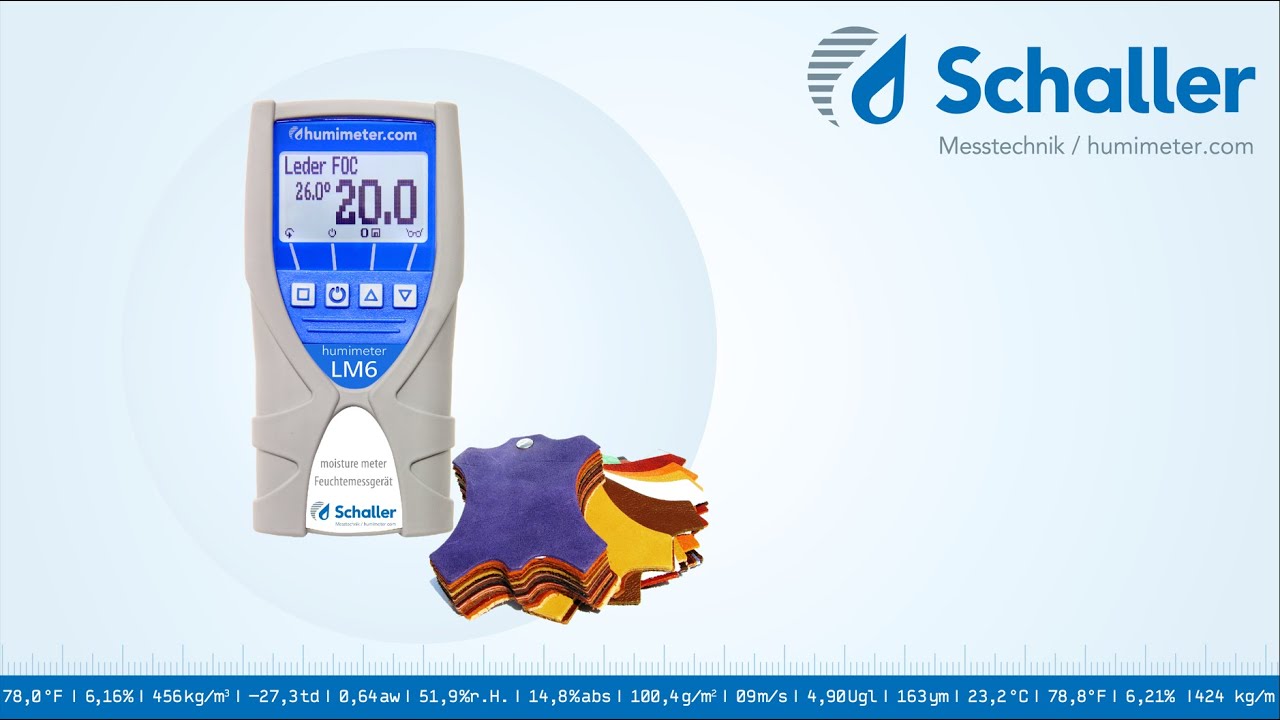 humimeter LM6: Processo di misurazione