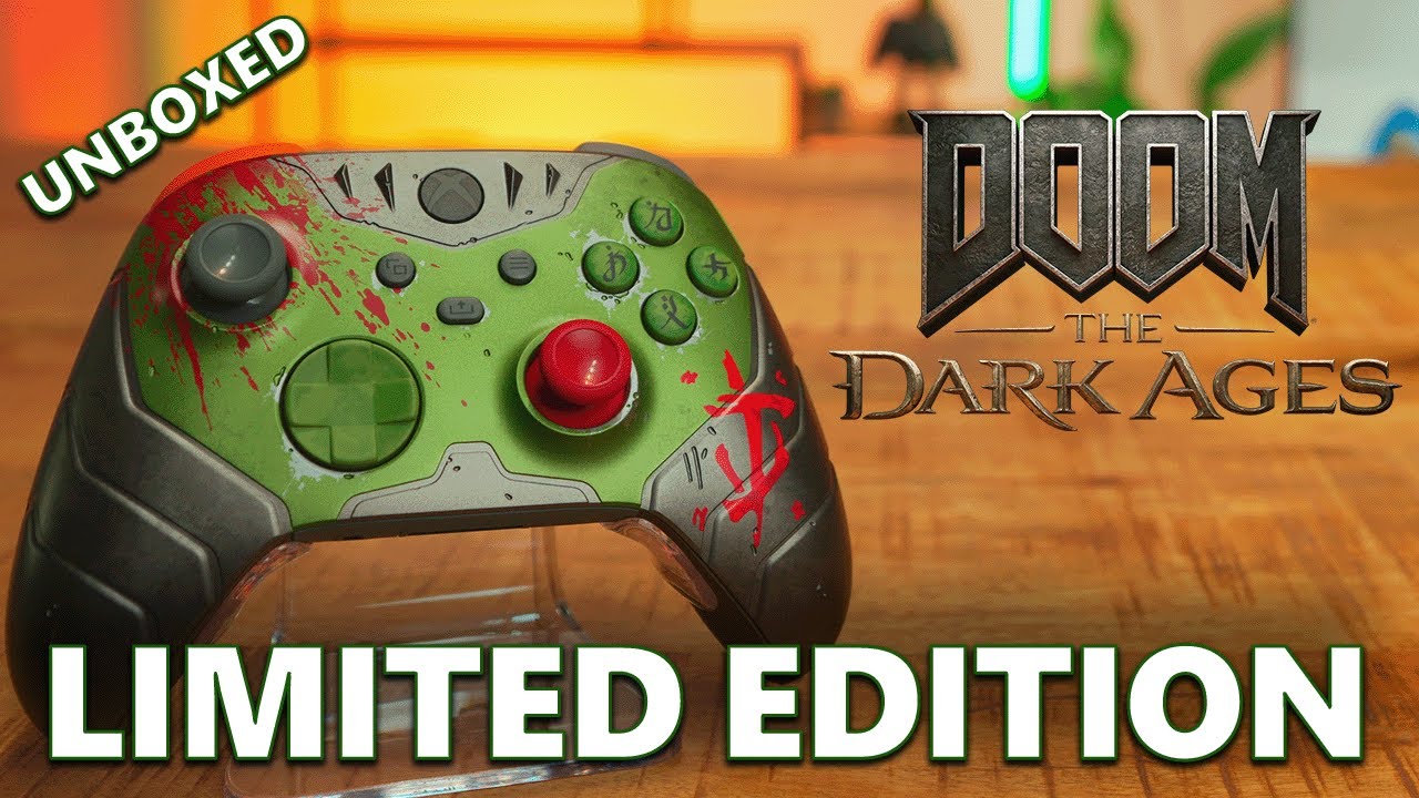 Neu! Xbox Wireless Controller - DOOM: The Dark Ages Limited Controller Unboxing