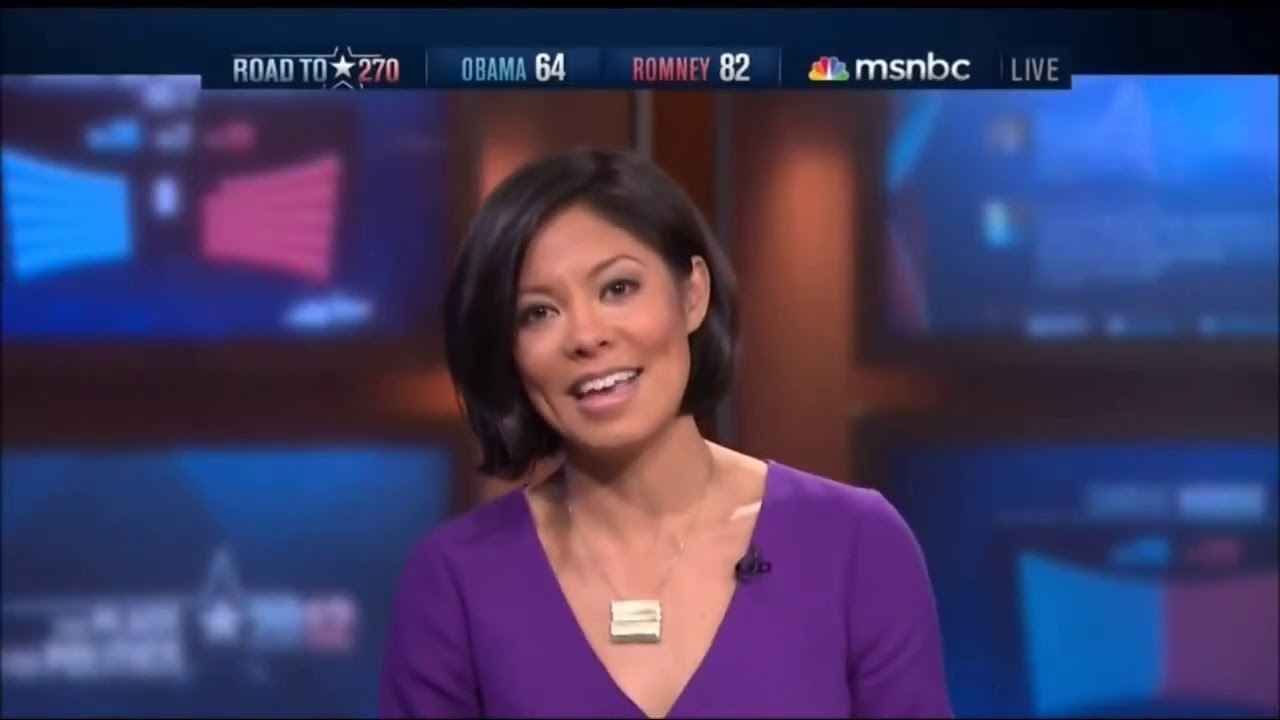 2012 MSNBC Election Night (State Calls and Results)