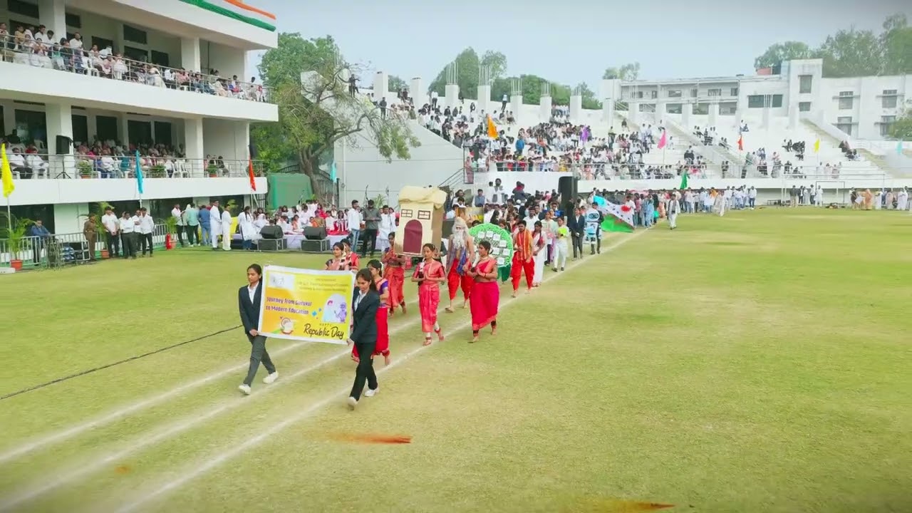 Republic Day celebrations at MGM stadium | Campus came alive with powerful student performances