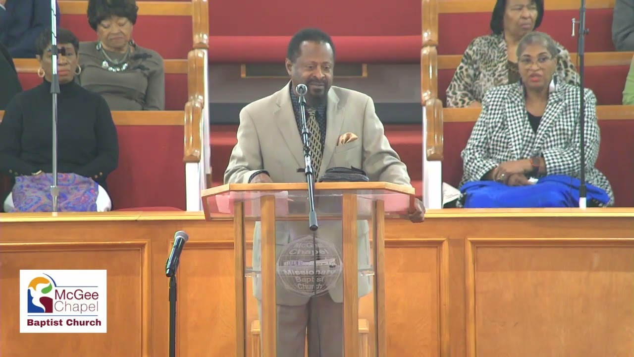 McGee Chapel Sermon - Rev Stanley Faucher - The Experiment of Life, It's only a Test