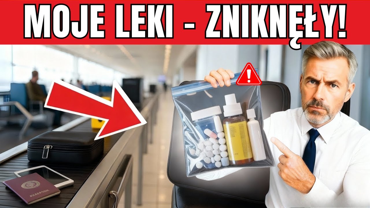 Latasz po 60.? Nowe zasady TSA dotyczące leków w 2026 powodują utratę lotów