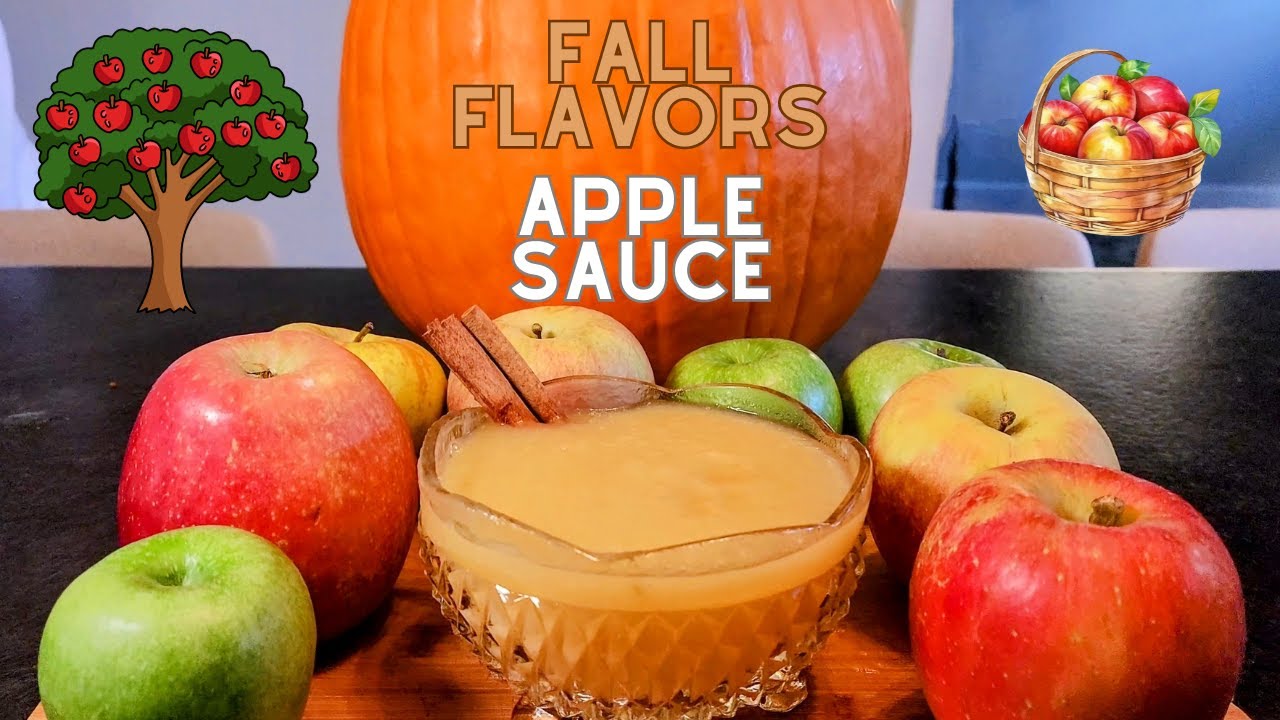 🍎 Homemade No-Added-Sugar Applesauce Recipe 🍏