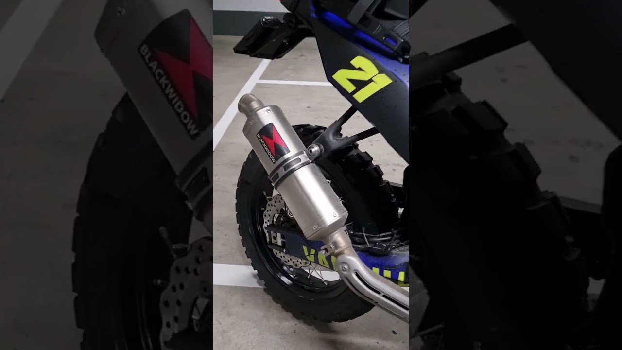 Soundclip Tenere 700 World Raid | blackwidowexhausts