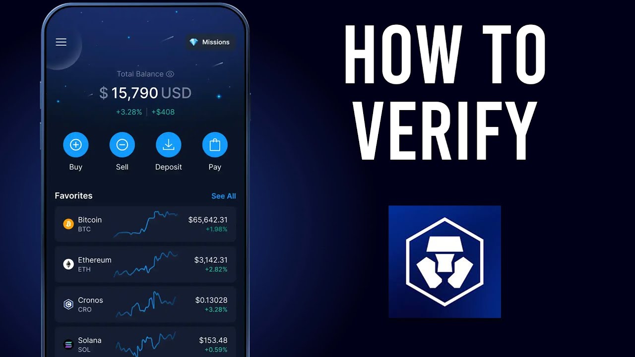 How To Verify Your Identity With Crypto.com App