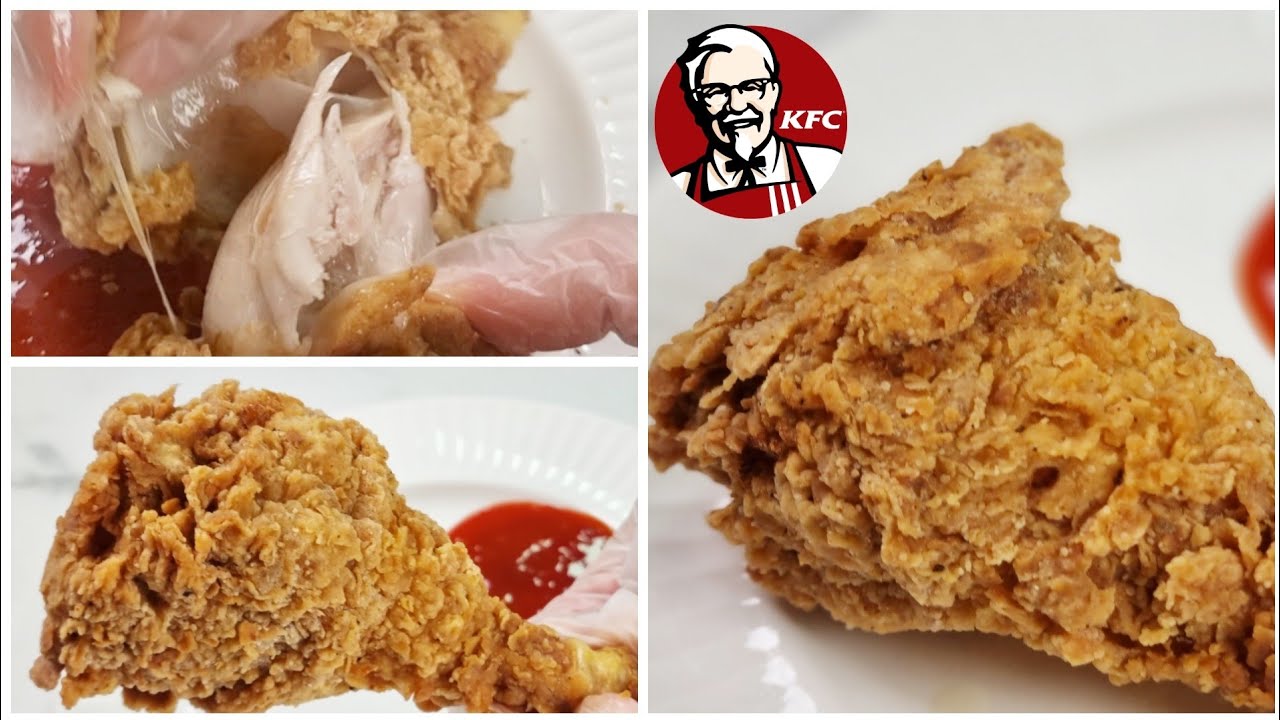 [Sub][ASMR] KFC Style! Crispy Fried Chicken