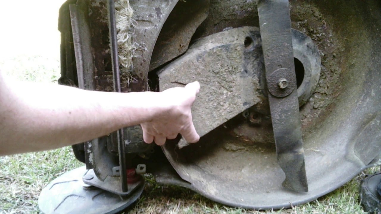 smontaggio rasa erba