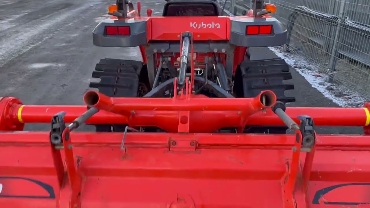 Kubota KT24 with tiller rotovator/ koos mullafreesiga. @transkapital 