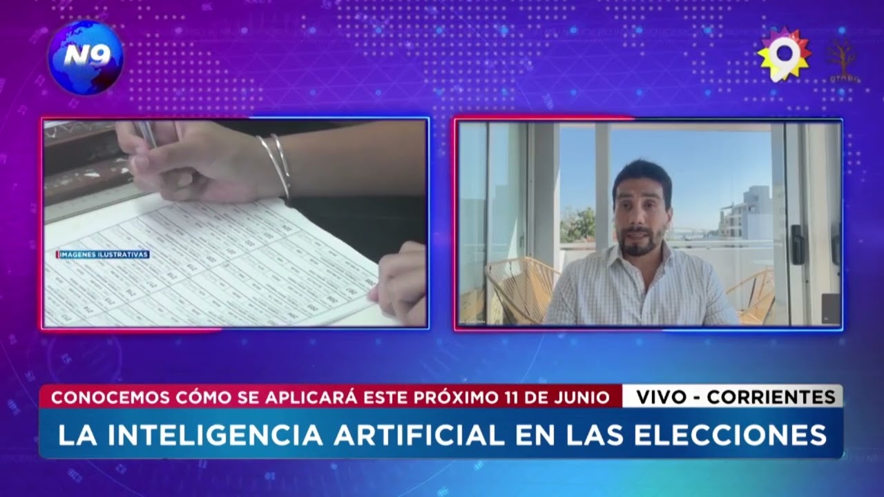 LA INTELIGENCIA ARTIFICIAL EN LAS ELECCIONES - NOTICIERO 9