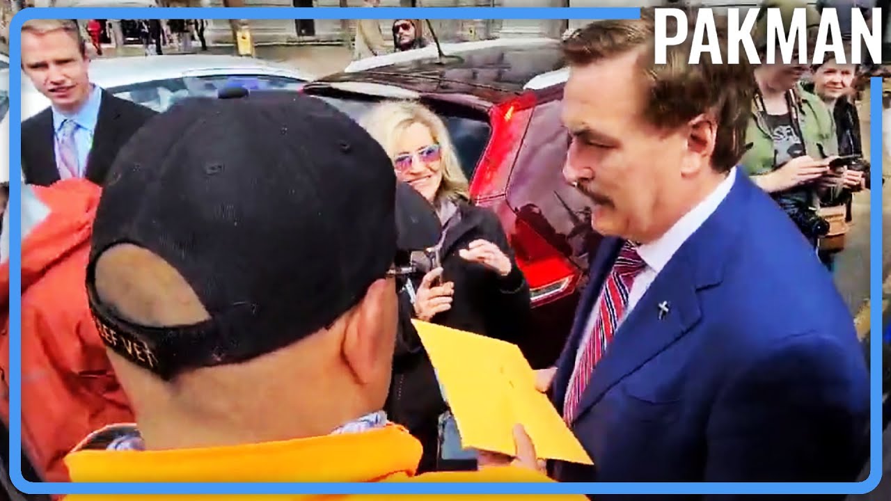 MyPillow Mike Lindell Served with Lawsuit on Camera