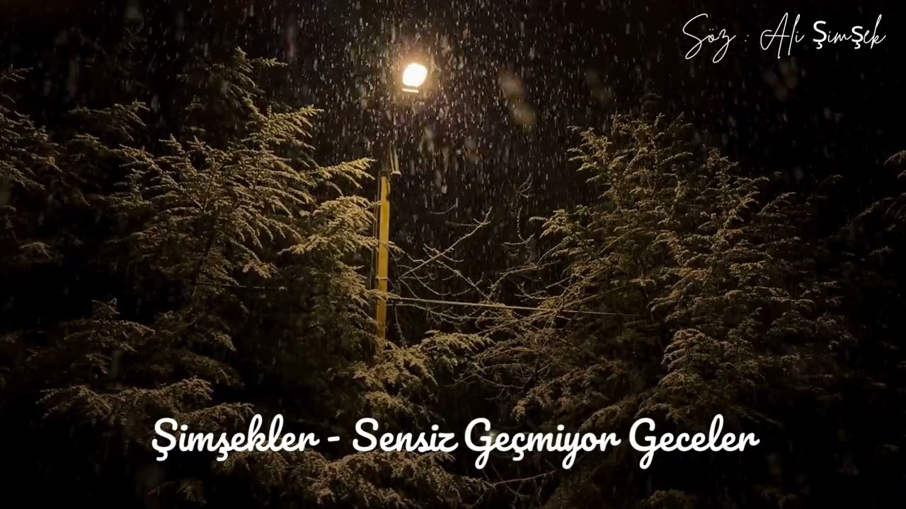 Şimşekler - Sensiz Geçmiyor Geceler (Cover)
