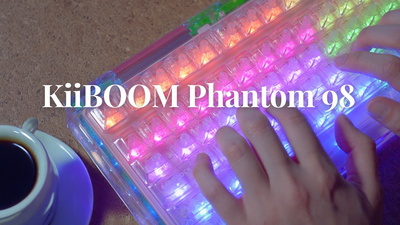 음, 이키보드는 여러분들처럼 예쁜 것 같아요 |  얼음키보드 KiiBOOM Phantom 98