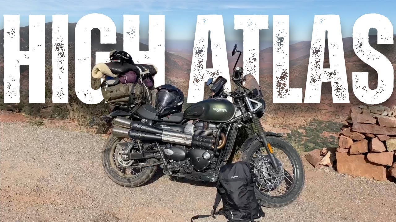 Solo Bivouacking in the Merzouga Desert - High Atlas, Morocco - Motorcycle Roadtrip