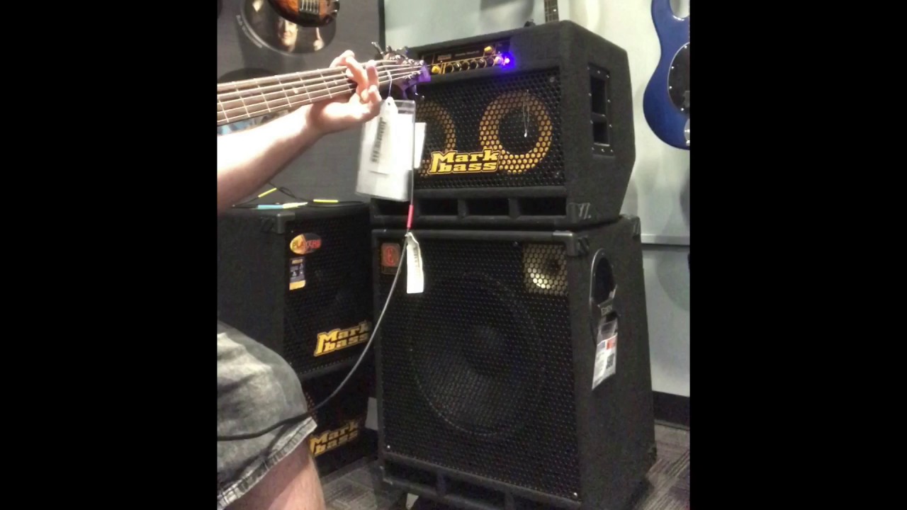 Markbass 102p run through 25Apr17