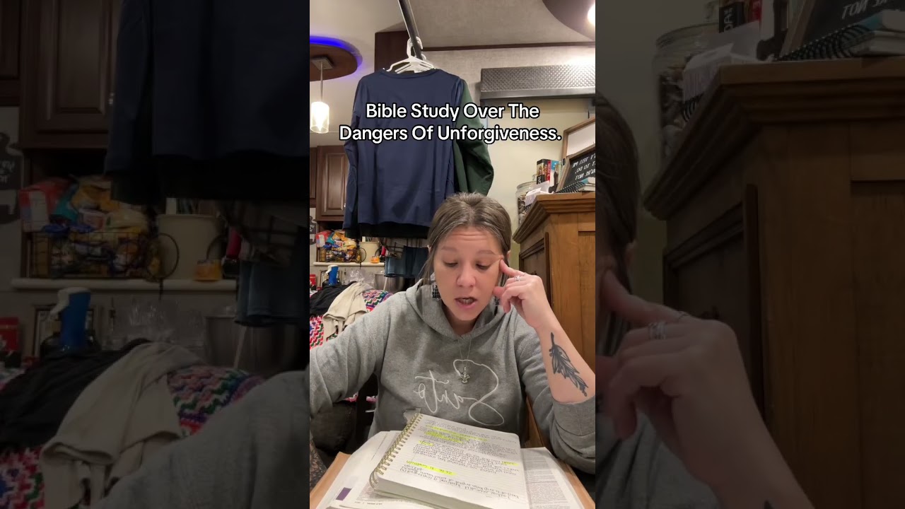 Bible Study over the DANGERS of unforgiveness. #letgoletgod #walkinspiritoftheholyspirit #faith 