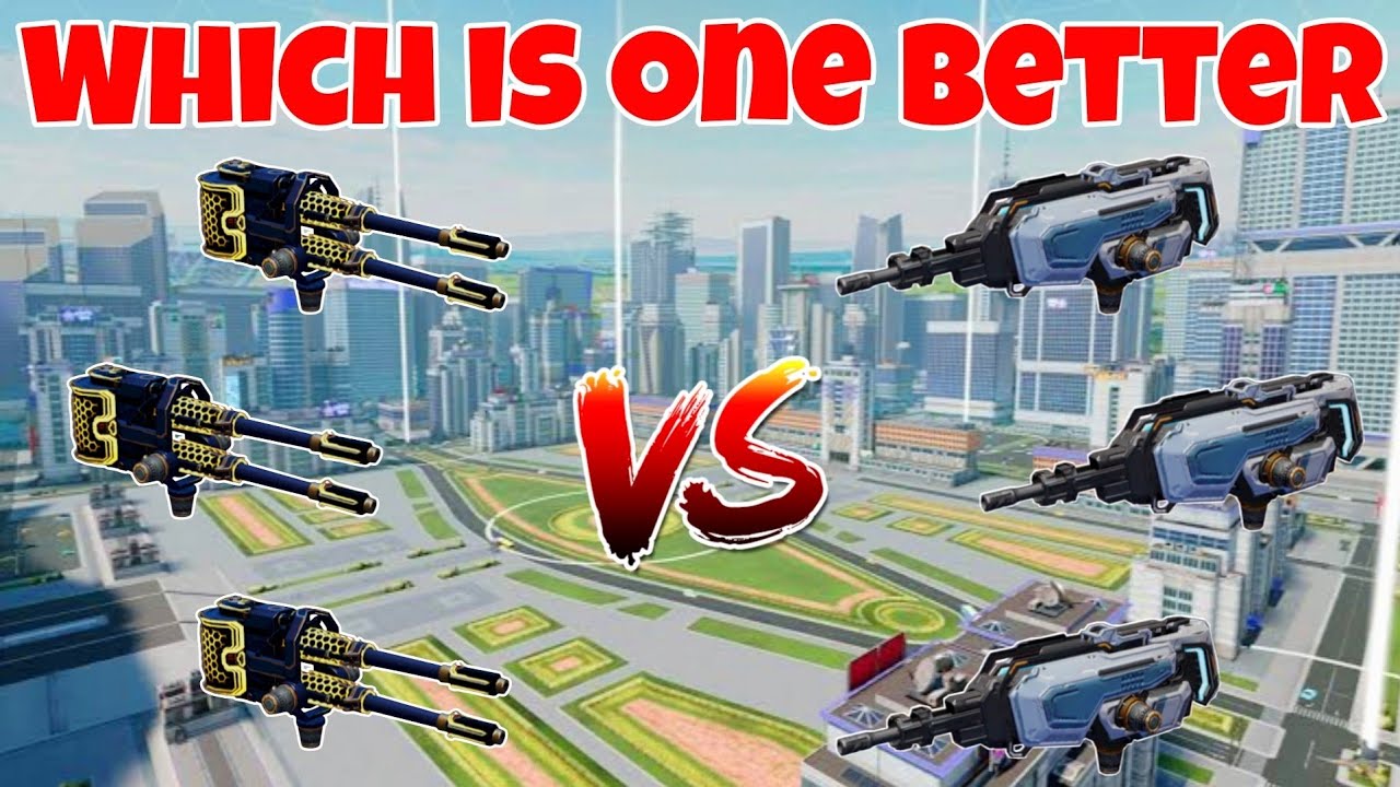 WR🔥 New Ultimate Molot VS Nanea Weapon Comparison ||WAR ROBOTS||