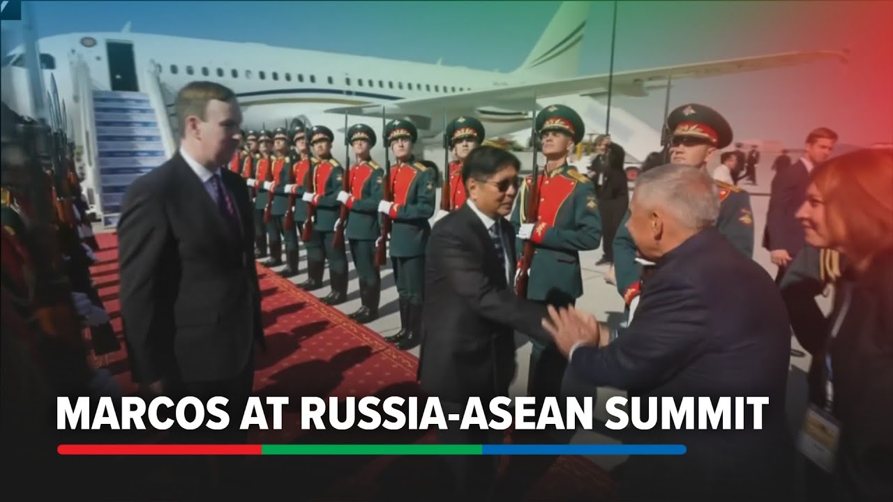 Marcos lands in Kazan for Russia-ASEAN Summit | ABS-CBN News
