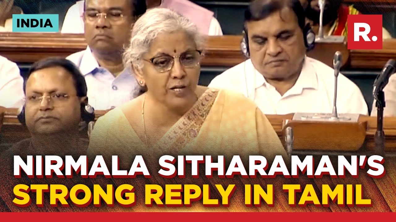 Nirmala Sitharaman Replies To DMK Leader In Tamil On AIIMS Madurai