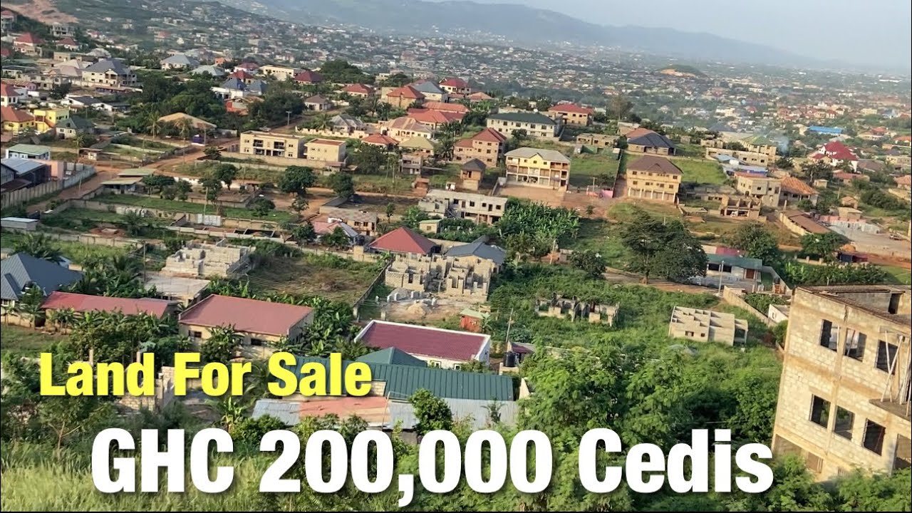 Здание в Гане 🇬🇭 | Земля с видом на Аккру, продаётся за 200 000 седи в Гане | Покупка земли в Акк...