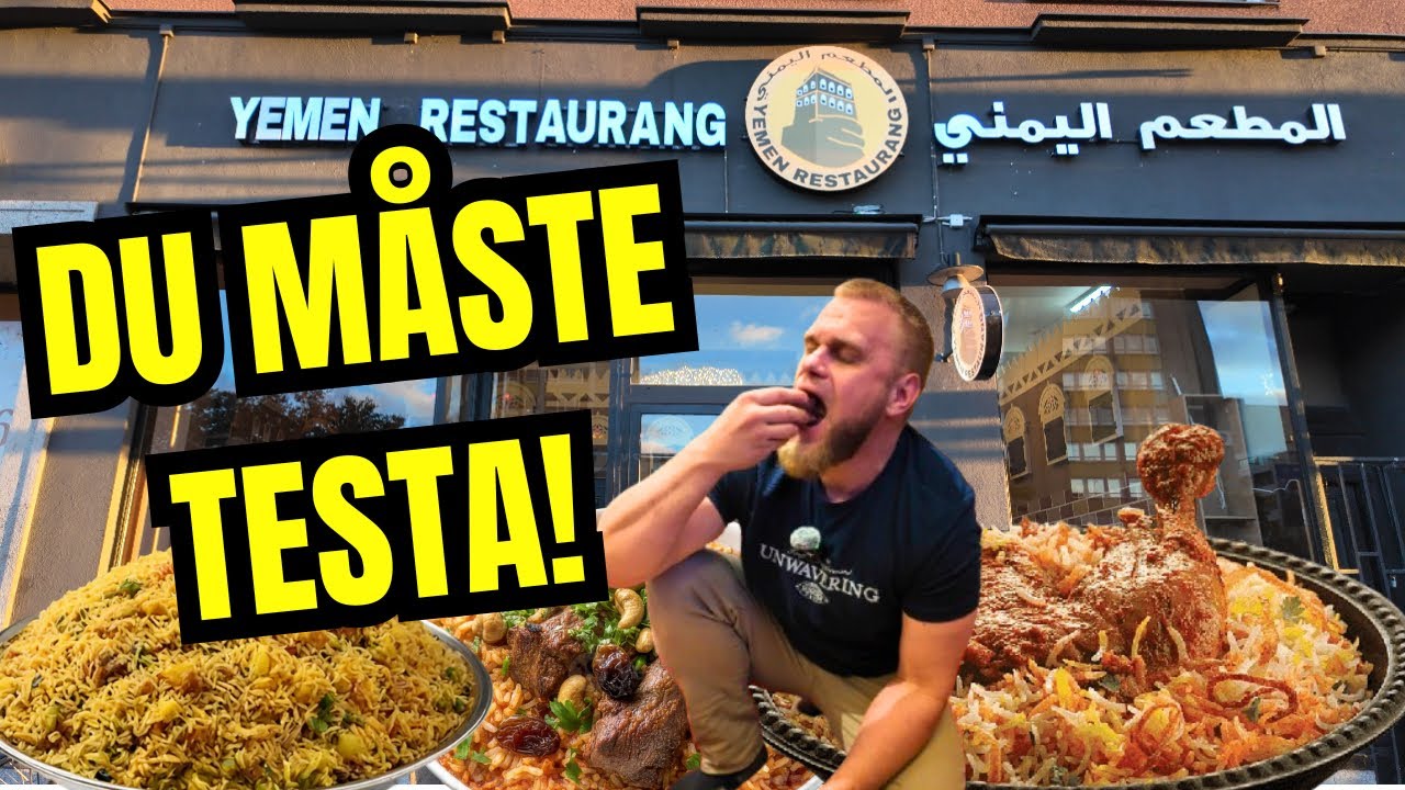 Restaurang du MÅSTE testa i Malmö | Mat från Yemen