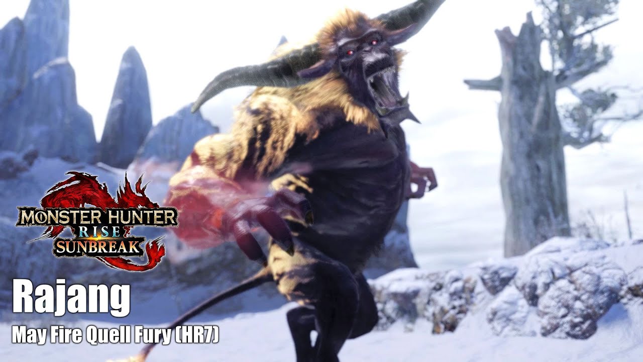 MHR Sunbreak ║ Rajang - HR7 'Wyvern Blade Holly+' ║ Solo Longsword PC Gameplay - No Commentary