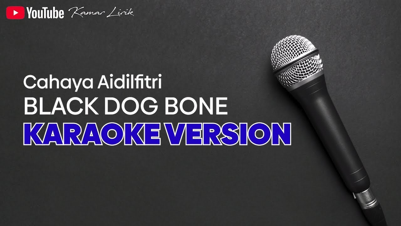 Black Dog Bone - Cahaya Aidilfitri | Tanpa Vokal | Minus One | Karaoke Raya