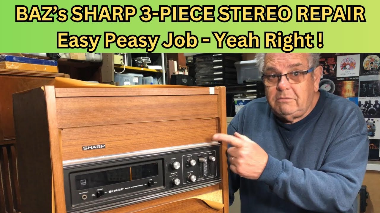 Naprawa stereogramu Sharp składającego się z 3 element&oacute;w &ndash; to nie 5 minut! &ndash; Część 1
