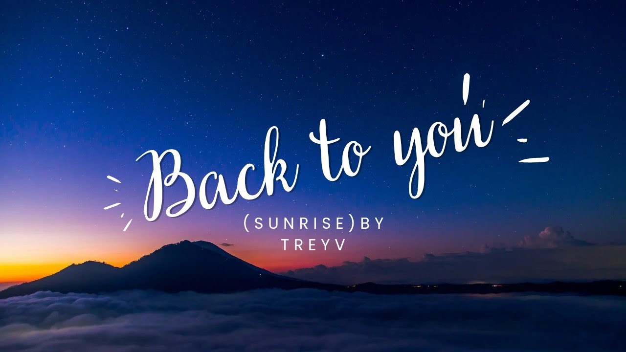 Treyv – Back to You (Sunrise) | Tropical House / Chill EDM 2025
