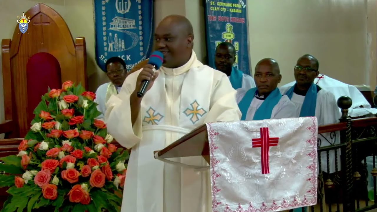 Welcoming  Ven. Canon. Jonathan Kabiru to St Getrude Parish Kasarani