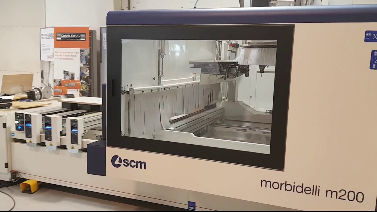 Démonstration centre d'usinage 5 axes SCM M200 GEDIMO