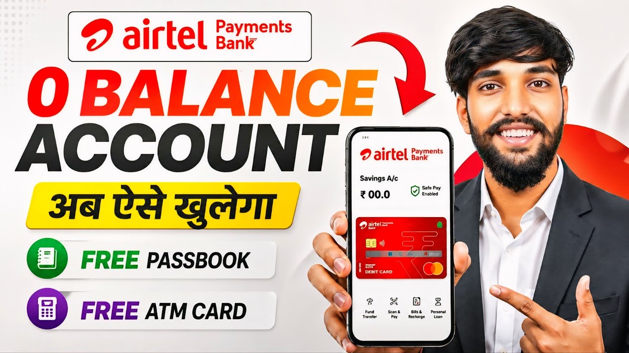 Airtel Payment Bank Account Open 2026 | Airtel Payment Bank Account Kaise Khole |Airtel Payment Bank