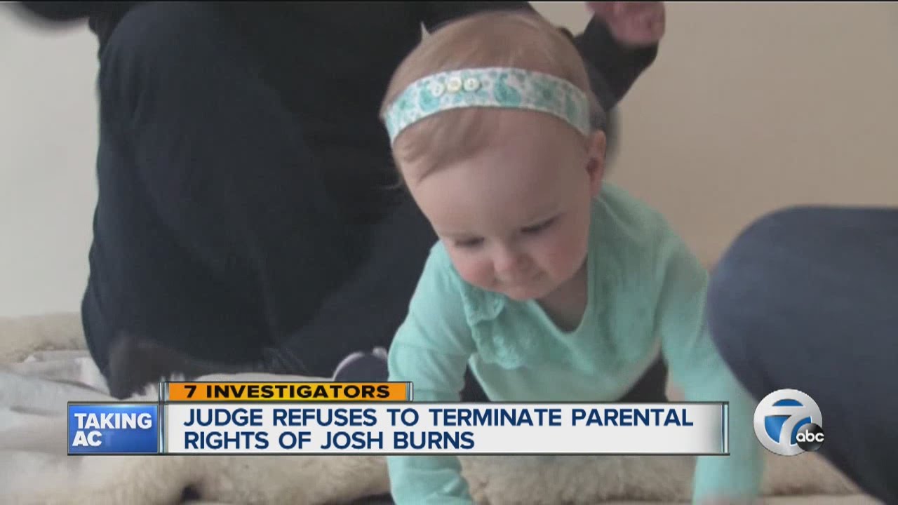 Judge refuses to terminate parental rights of Josh Burns