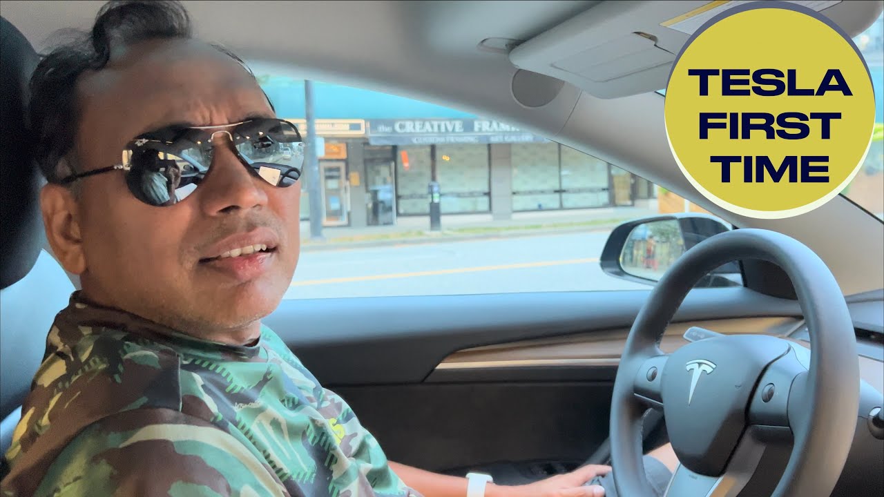 Tesla First Time Drive - Hindi