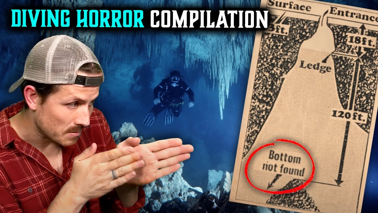 TOP 4 Bingeable SCARY STORIES • CLAUSTROPHOBIC Diving Stories