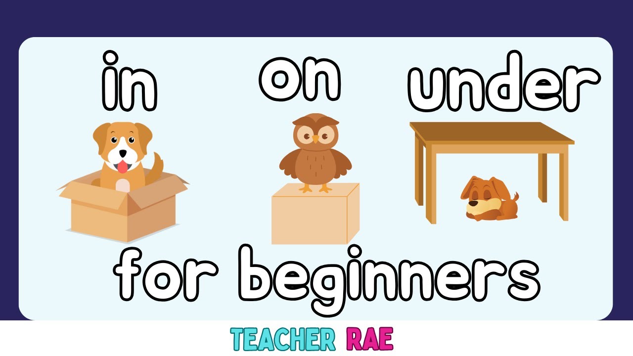 In On Under || kindergarten || Grade 1