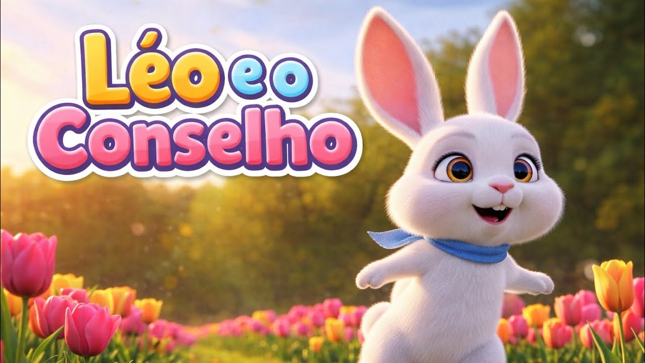 Historinha Rápida Infantil | Léo o Coelhinho 🐰 | História Educativa para Crianças